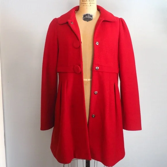 F21 Red Women's Retro Coat - Picture 11 of 11